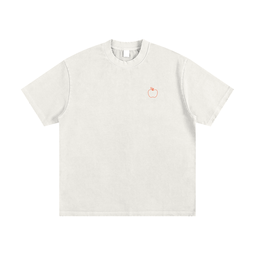 "Ringo Juice" Heavyweight Vintage Washed Frayed Tee