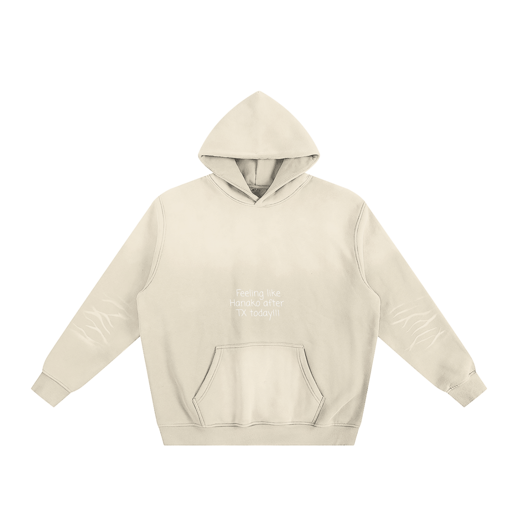 Ringo Juice "Feeling like Hanako after  TX today!!!" Sunfade Fleeced Hoodie