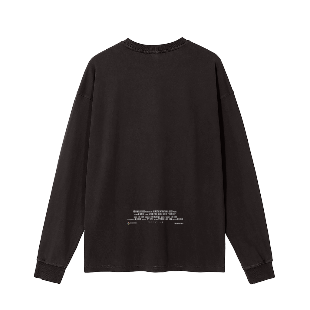 “NOW OR NEVER” Vintage Washed Long Sleeve